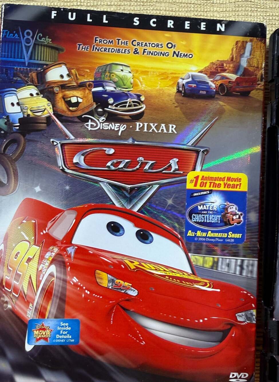 Cars (DVD, 2006) Full Screen